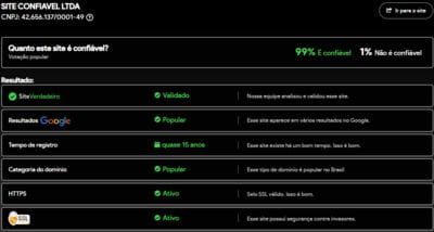 Site verificado e verdadeiro:5637com